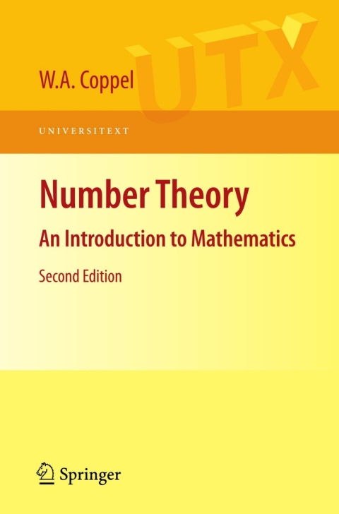 Cover image for book Number Theory
