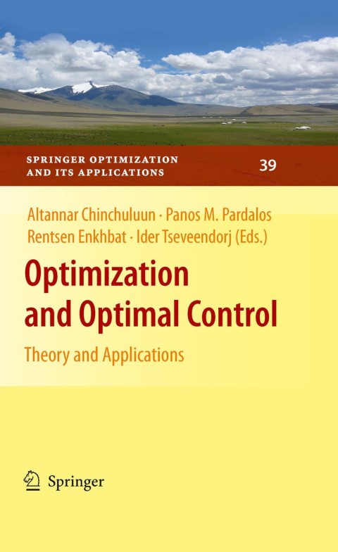 Cover image for book Optimization and Optimal Control