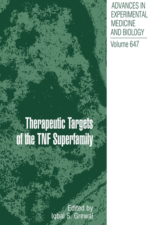 Cover image for book Therapeutic Targets of the TNF Superfamily
