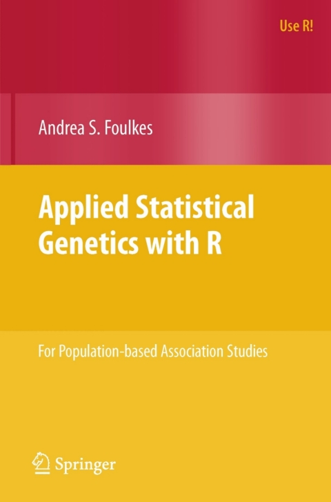 Cover image for book Applied Statistical Genetics with R