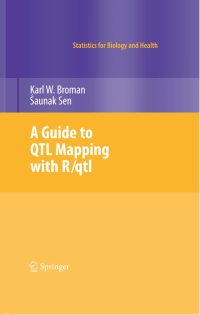 Cover image: A Guide to QTL Mapping with R/qtl 9780387921242