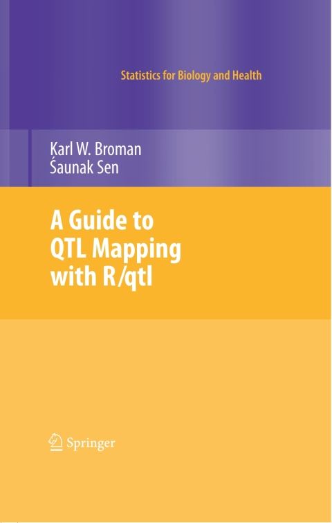 Cover image for book A Guide to QTL Mapping with R/qtl