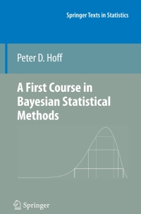 Cover image: A First Course in Bayesian Statistical Methods 9780387922997