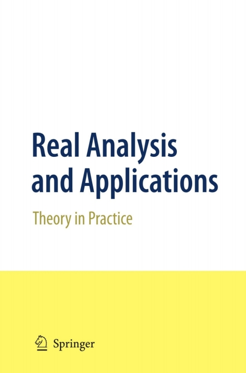 Real Analysis and Applications 