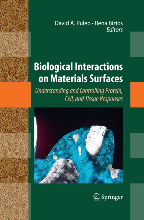 Cover image for book Biological Interactions on Materials Surfaces