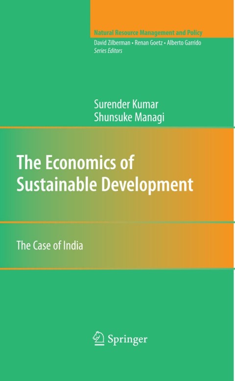 Cover image for book The Economics of Sustainable Development