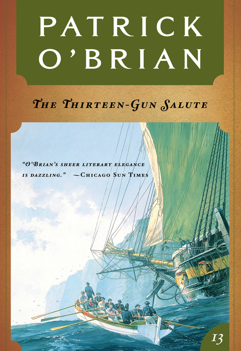 Cover image for book The Thirteen Gun Salute (Vol. Book 13)  (Aubrey/Maturin Novels)