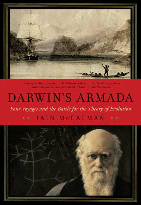 Cover image for book Darwin's Armada: Four Voyages and the Battle for the Theory of Evolution