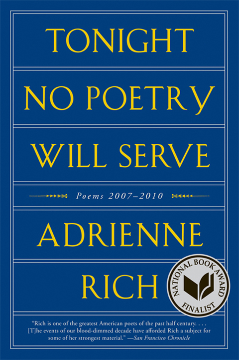 Cover image for book Tonight No Poetry Will Serve