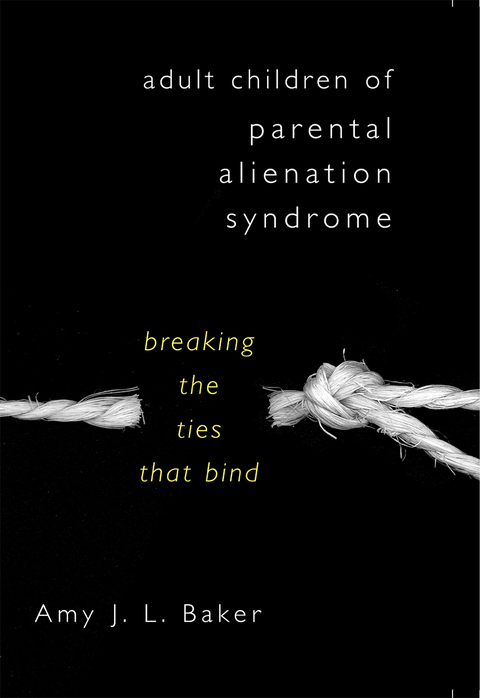 Cover image for book Adult Children of Parental Alienation Syndrome