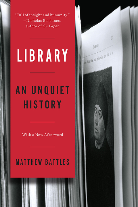 Cover image for book Library: An Unquiet History