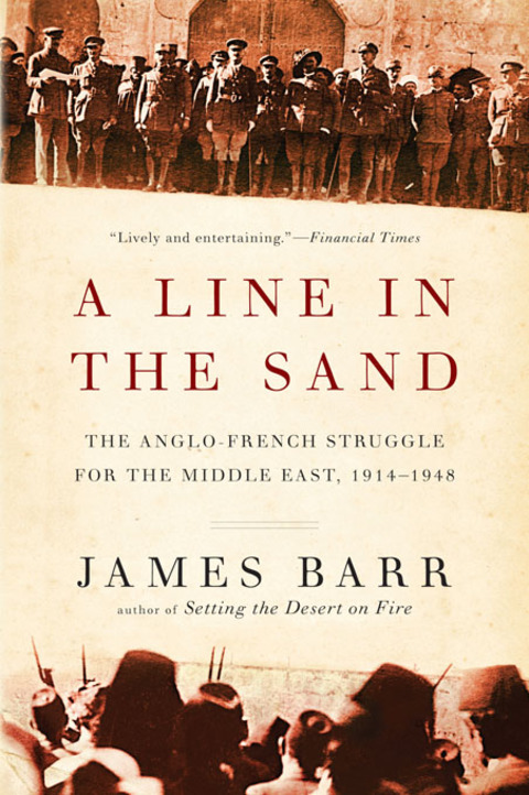 Cover image for book A Line in the Sand