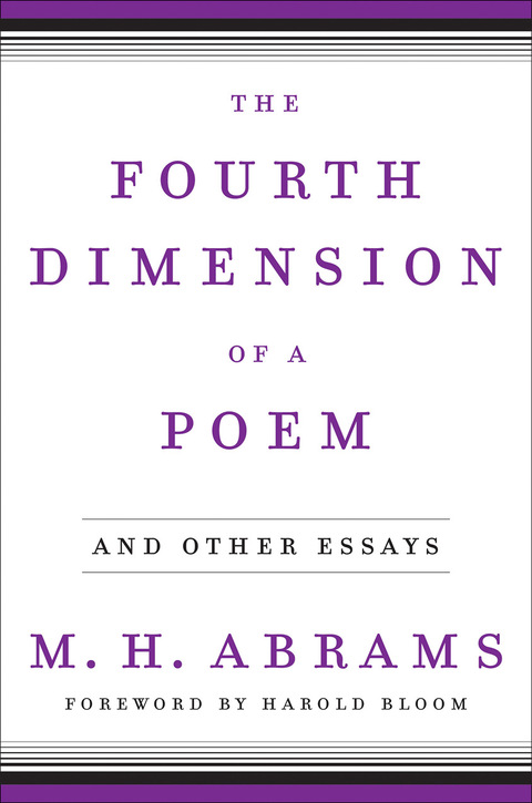 Cover image for book The Fourth Dimension of a Poem