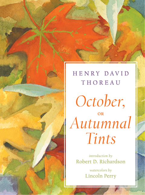 Cover image for book October, or Autumnal Tints