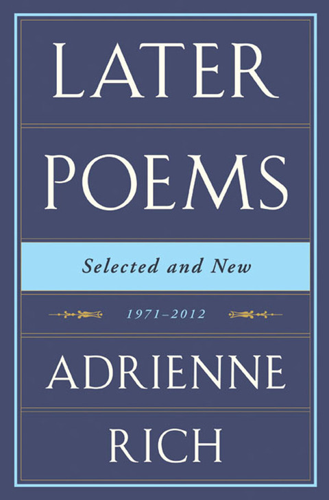 Cover image for book Later Poems: Selected and New