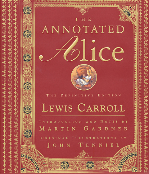Cover image for book The Annotated Alice: The Definitive Edition (The Annotated Books)