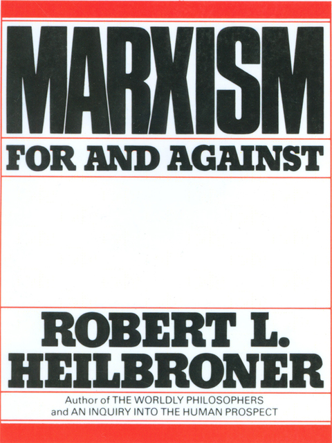 Cover image for book Marxism: For and Against