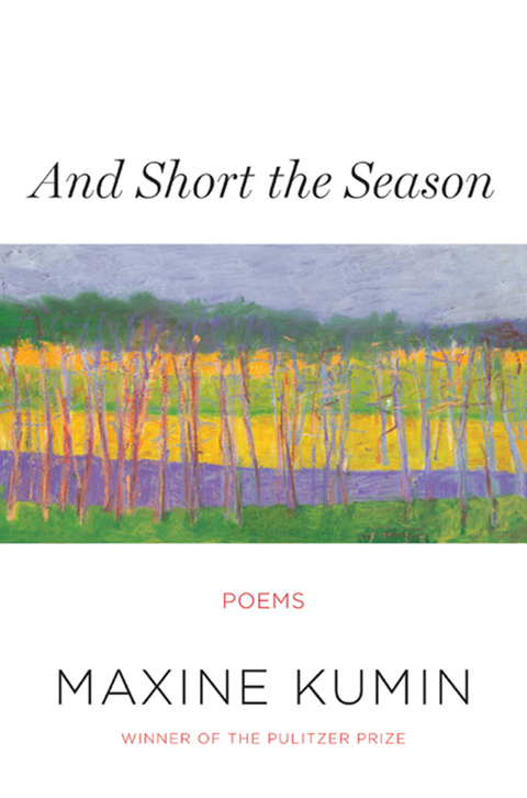 Cover image for book And Short the Season