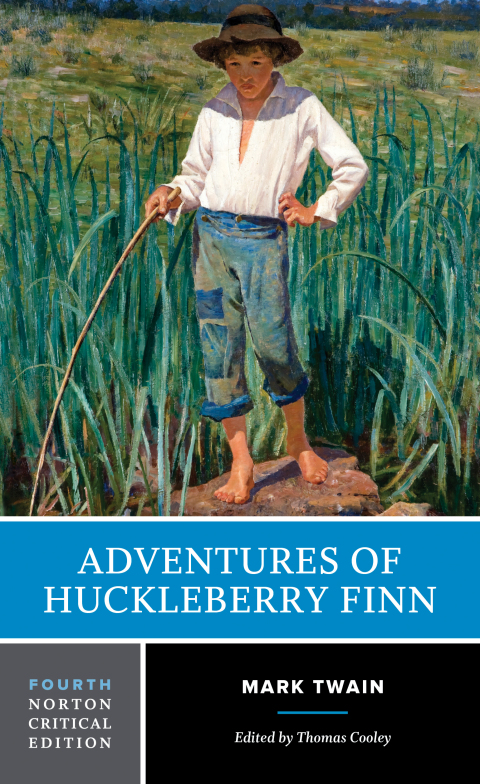 Cover image for book Adventures of Huckleberry Finn (Norton Critical Editions)