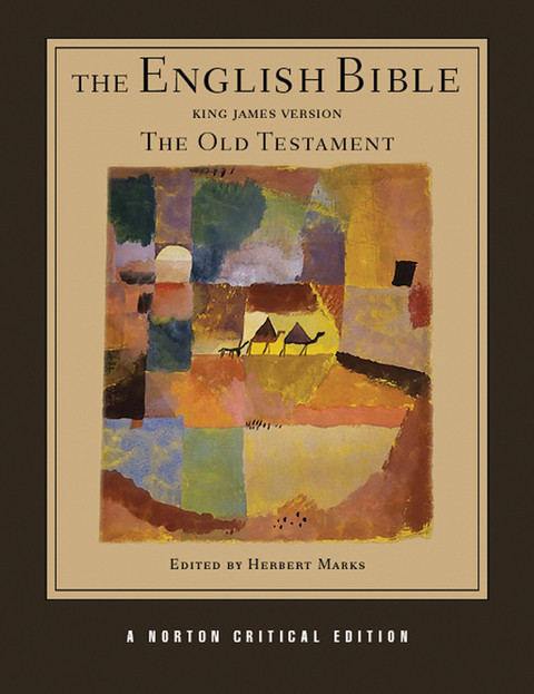 Cover image for book The English Bible, King James Version: The Old Testament (First Edition)  (Vol. Volume 1)  (Norton Critical Editions)