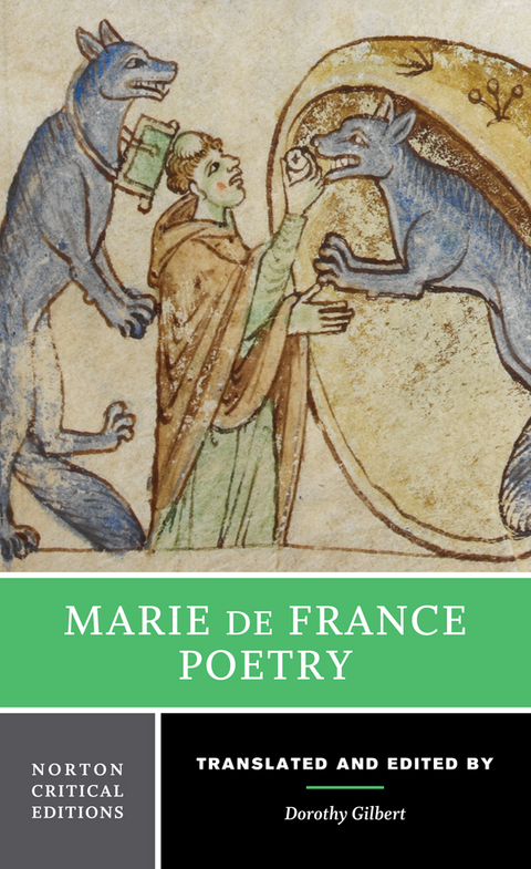 Cover image for book Marie de France: Poetry (Norton Critical Editions)
