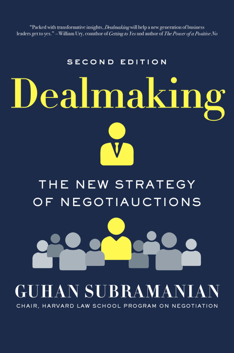 Cover image for book Dealmaking: The New Strategy of Negotiauctions