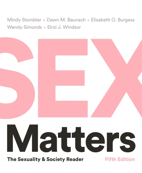 Cover image for book Sex Matters: The Sexuality and Society Reader
