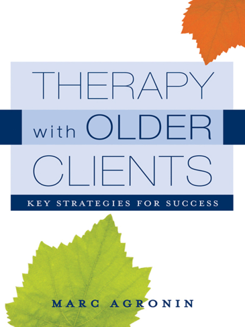 Cover image for book Therapy with Older Clients