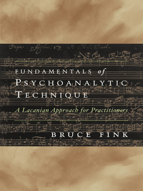 Cover image for book Fundamentals of Psychoanalytic Technique