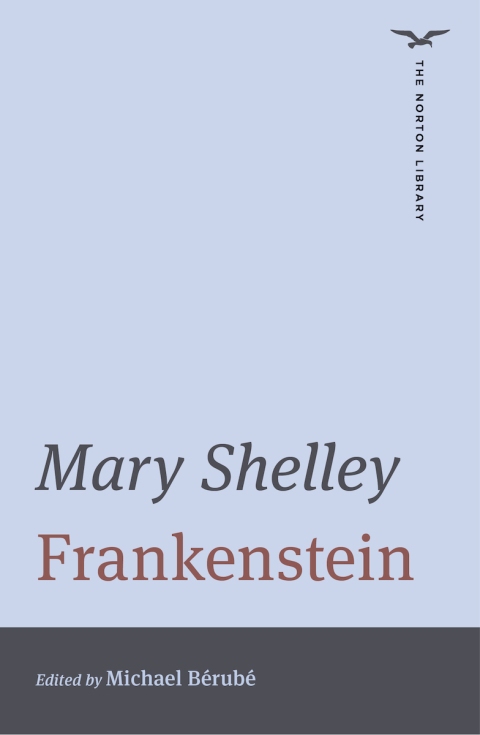 Cover image for book Frankenstein (The Norton Library)