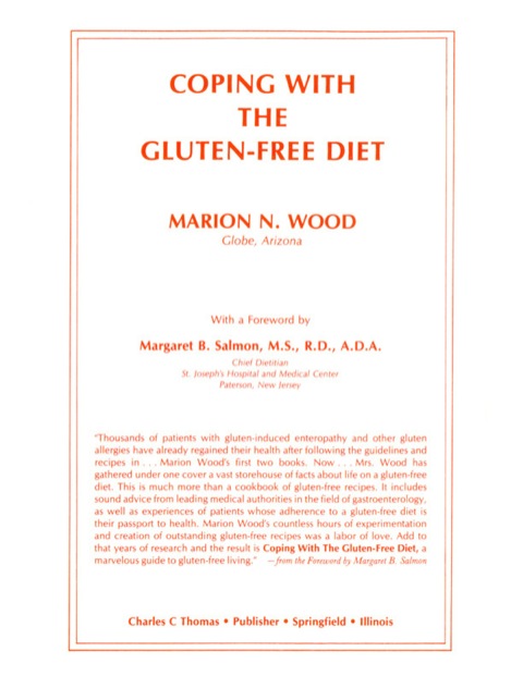 Cover image for book Coping with the Gluten-free Diet