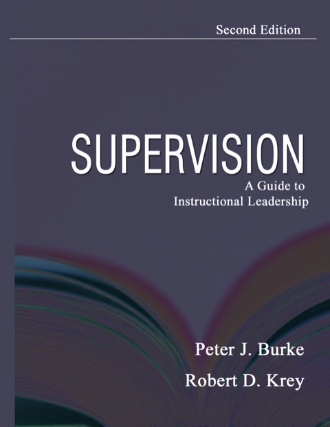 Cover image for book Supervision;A Guide to Instructional Leadership