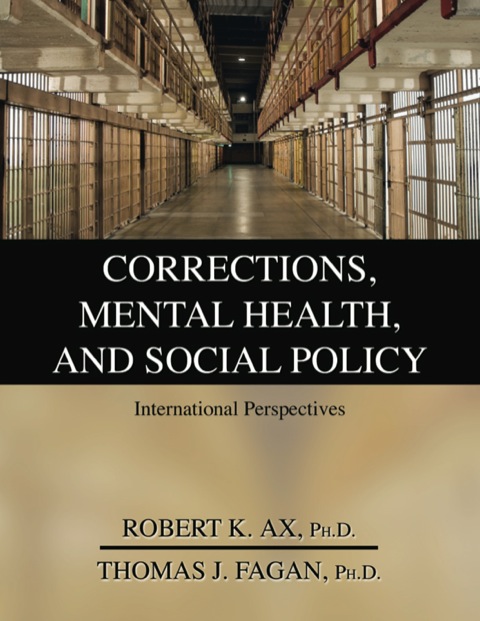 Cover image for book Corrections, Mental Health, and Social Policy International Perspectives