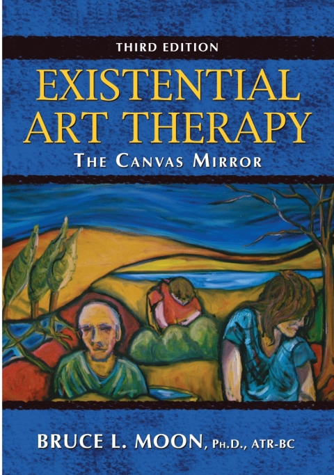 Cover image for book Existential Art Therapy The Canvas Mirror