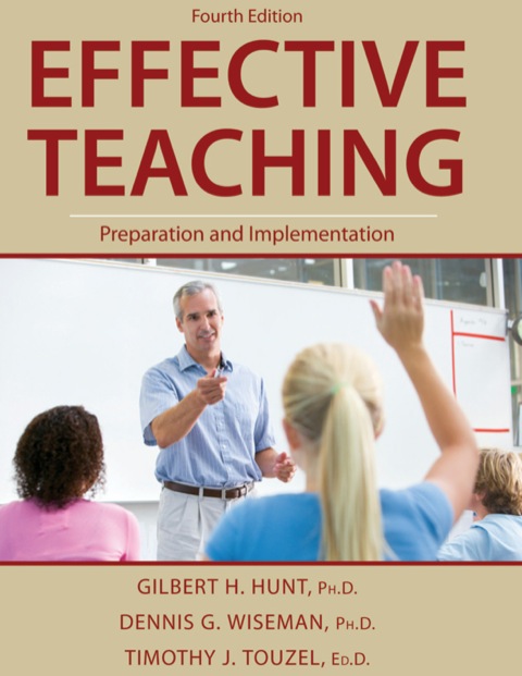 Cover image for book Effective Teaching Preparation and Implementation
