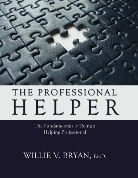 Cover image for book The Professional Helper The Fundamentals of Being a Helping Professional