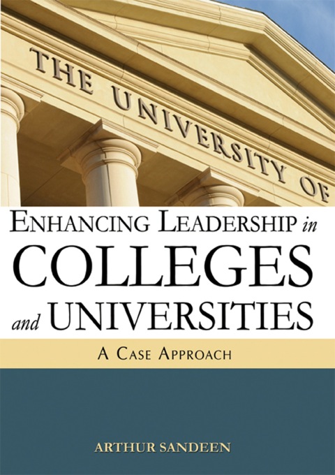 Cover image for book Enhancing Leadership In Colleges A Case Approach