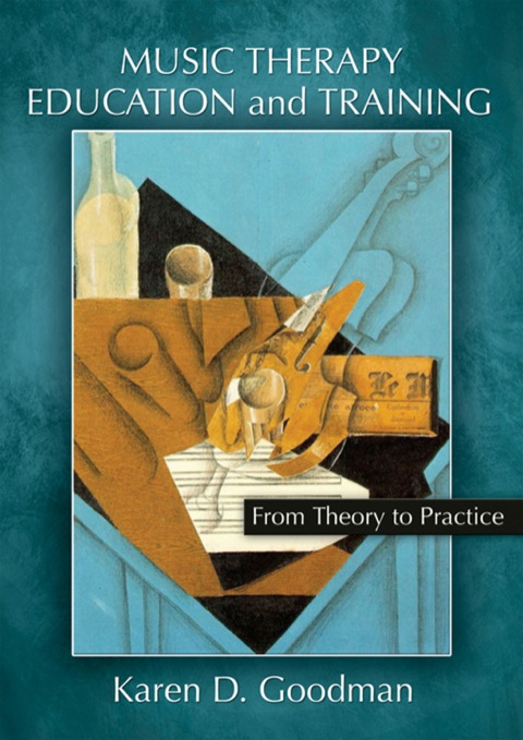 Cover image for book Music Therapy Education and Training From Theory to Practice
