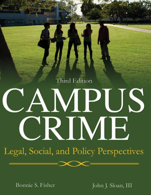 Cover image for book Campus Crime: Legal, Social, and Policy Perspectives