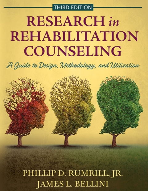 Cover image for book Research in Rehabilitation Counseling: A Guide to Design, Methodology, and Utilization