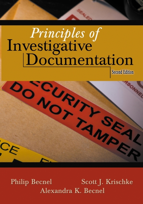 Cover image for book Principles of Investigative Documentation