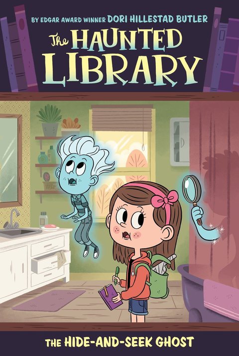Cover image for book The Hide-and-Seek Ghost #8