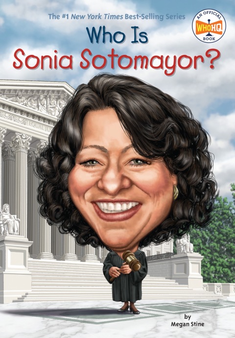 Cover image for book Who Is Sonia Sotomayor?