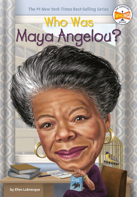 Cover image for book Who Was Maya Angelou?