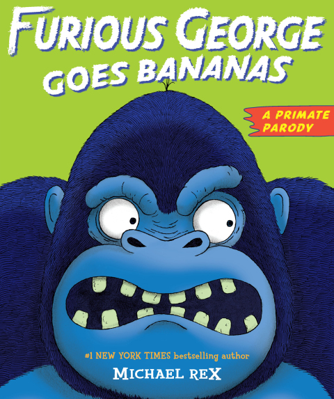 Cover image for book Furious George Goes Bananas