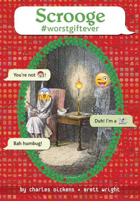 Cover image for book Scrooge #worstgiftever
