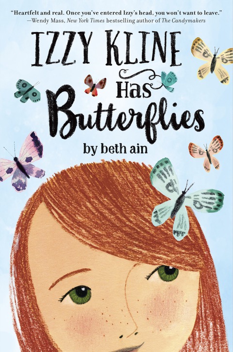 Cover image for book Izzy Kline Has Butterflies