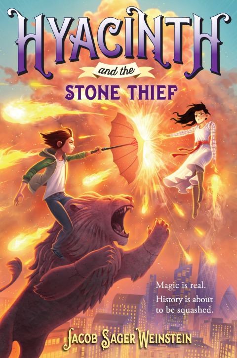 Cover image for book Hyacinth and the Stone Thief