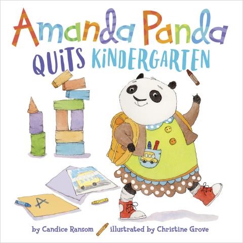 Cover image for book Amanda Panda Quits Kindergarten