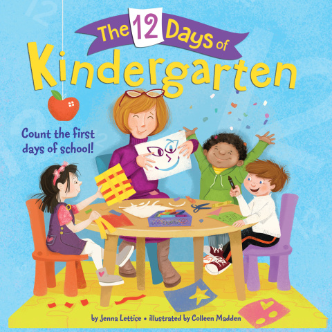 Cover image for book The 12 Days of Kindergarten